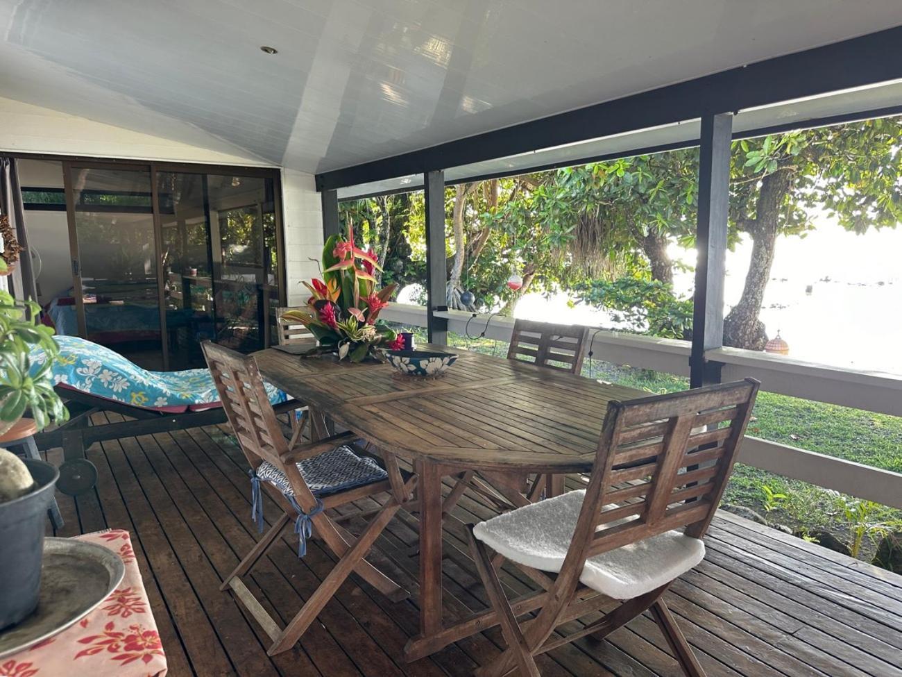 Villa Miri Miri - Bord De Mer Prive Tevaitoa Экстерьер фото